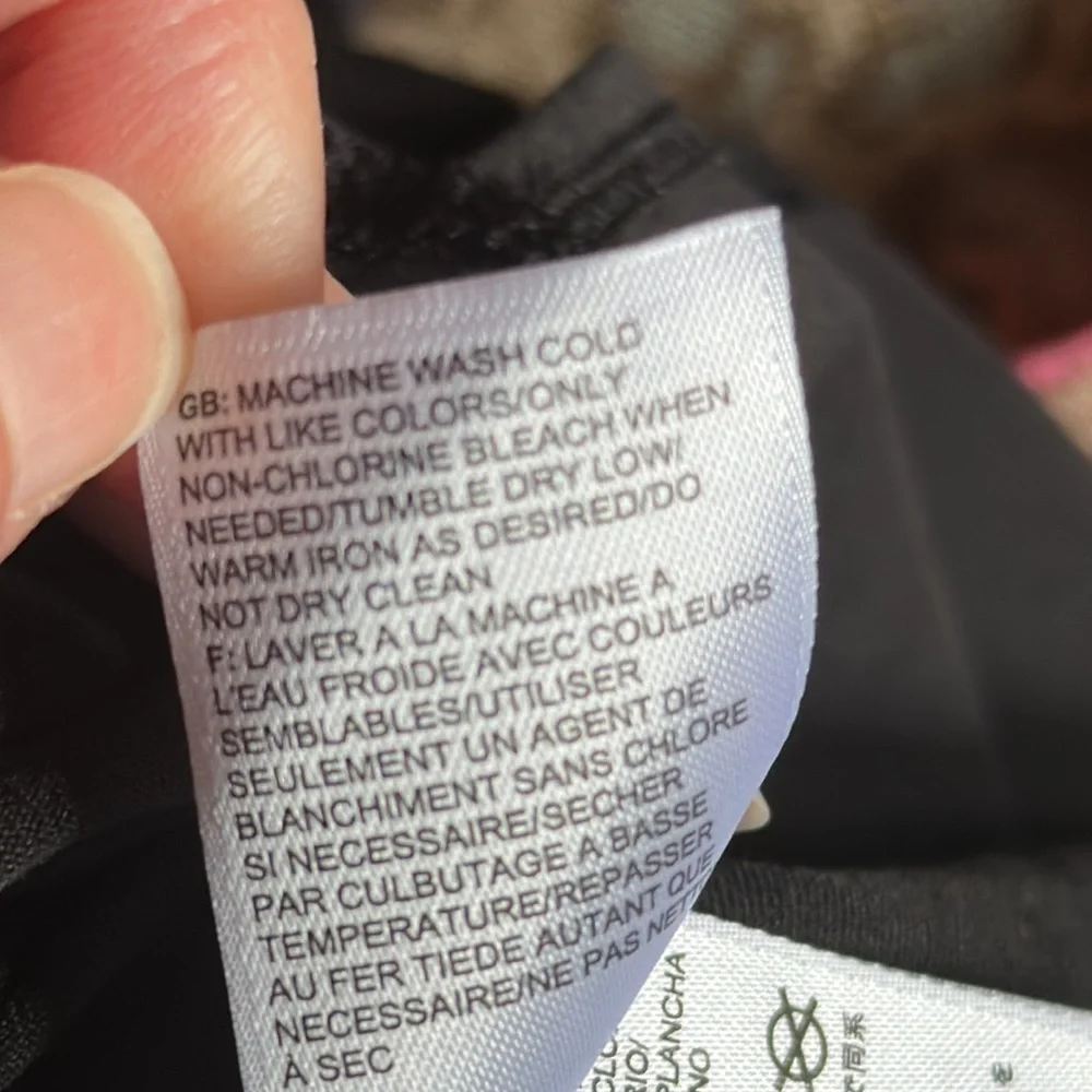 NORTH FACE hooded knit leisure dress
